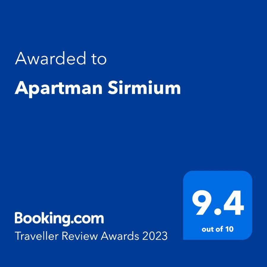 Apartmani Sirmium Sremska Mitrovica Eksteriør bilde